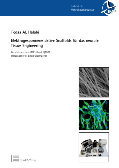 Cover des Buchs: Elektrogesponnene aktive Scaffolds für das neurale Tissue Engineering