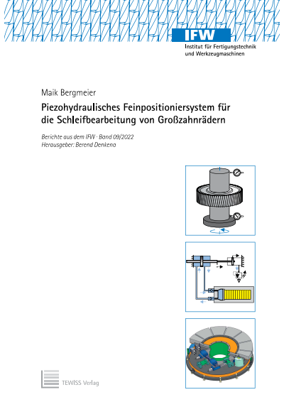 Cover des Buchs: Piezohydraulisches Feinpositioniersystem für die Schleifbearbeitung von Großzahnrädern