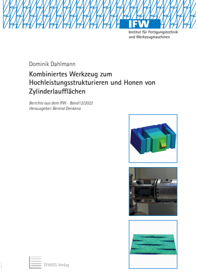 Cover des Buchs: Kombiniertes Werkzeug zum Hochleistungsstrukturieren und Honen von Zylinderlaufflächen