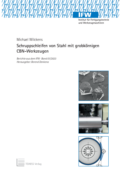 Cover of book: Schruppschleifen von Stahl mit grobkörnigen CBN-Werkzeugen