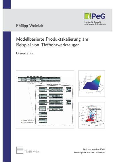 Cover des Buchs: Modellbasierte Produktskalierung am Beispiel von Tiefbohrwerkzeugen