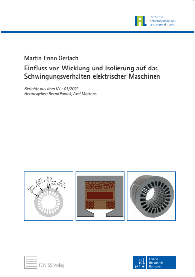 Cover des Buchs: Einfluss von Wicklung und isolierung auf das Schwingungsverhalten elektrischer Maschinen