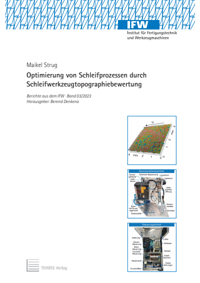 Cover of book: Optimierung von Schleifprozessen durch Schleifwerkzeugtopographiebewertung