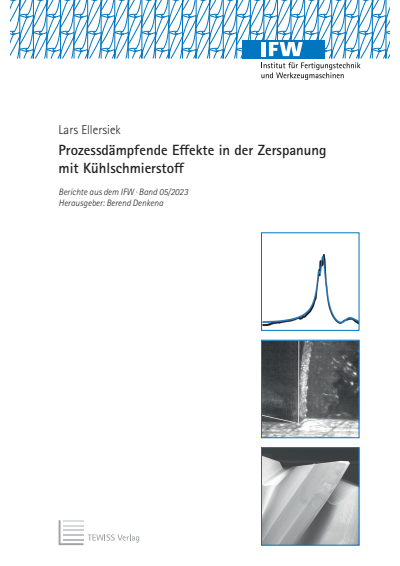 Cover of book: Prozessdämpfende Effekte in der Zerspanung mit Kühlschmierstoff