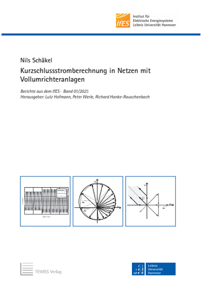 Cover des Buchs: Kurzschlussstromberechnung in Netzen mit Vollumrichteranlagen