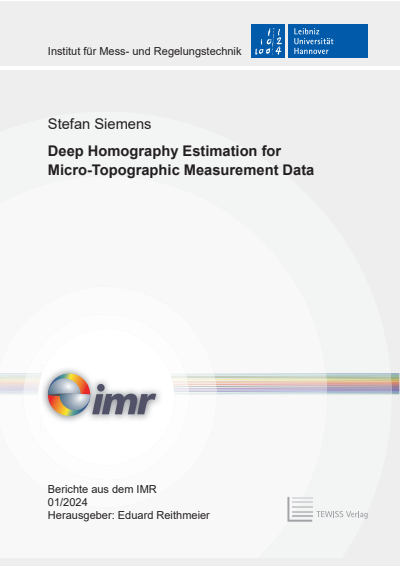 Cover of book: Deep Homography Estimation for Micro-Topographic Measurement Data