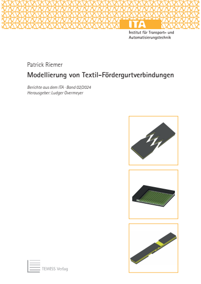 Cover of book: Modellierung von textil-Fördergutverbindungen