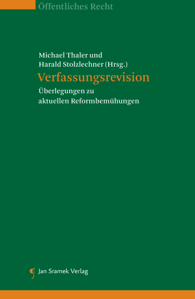 Cover des Buchs: Verfassungsrevision