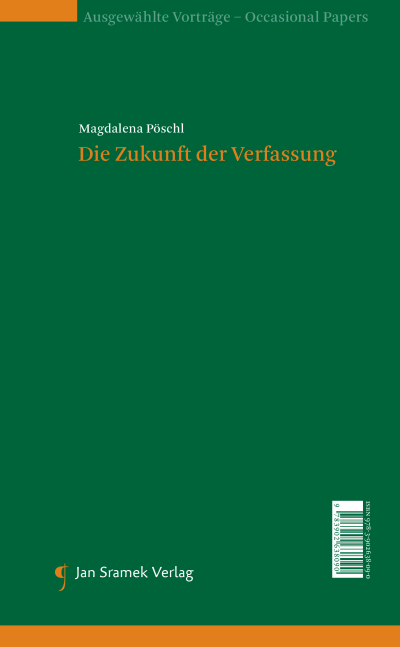 Cover des Buchs: Die Zukunft der Verfassung | Die Zukunft der Verwaltung