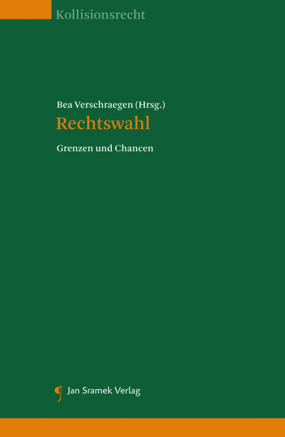 Cover des Buchs: Rechtswahl