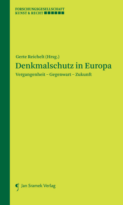Cover des Buchs: Denkmalschutz in Europa