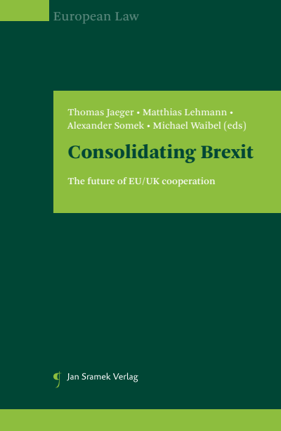 Cover des Buchs: Consolidating Brexit
