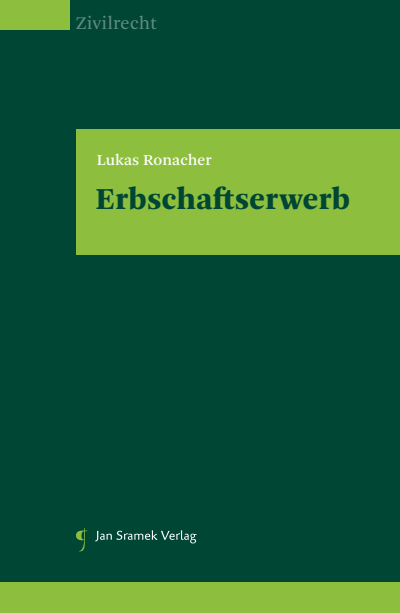 Cover des Buchs: Erbschaftserwerb