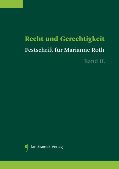 Cover des Buchs: Recht und Gerechtigkeit