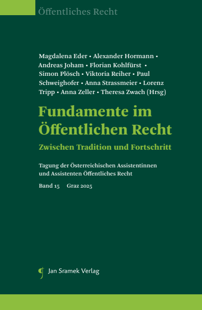 Cover des Buchs: Fundamente im Öffentlichen Recht
