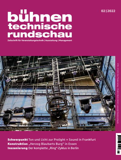 Cover of Volume: Bühnentechnische Rundschau Volume 116 (2022), Edition 2