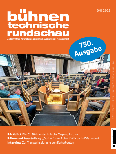 Cover of Volume: Bühnentechnische Rundschau Volume 116 (2022), Edition 4