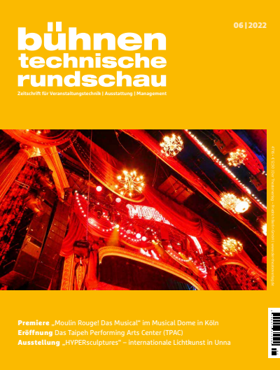 Cover of Volume: Bühnentechnische Rundschau Volume 116 (2022), Edition 6
