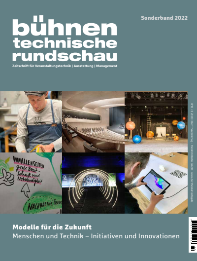 Cover der Ausgabe: Bühnentechnische Rundschau Jahrgang 116 (2022), Heft Sonderband-2022