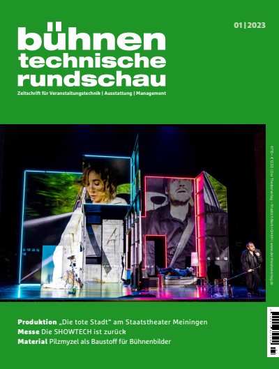 Cover of Volume: Bühnentechnische Rundschau Volume 117 (2023), Edition 1
