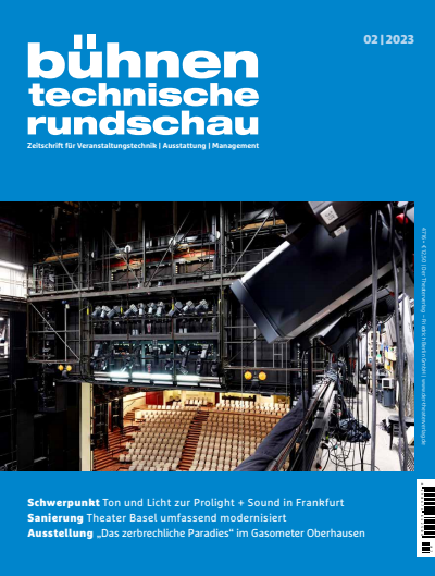 Cover of Volume: Bühnentechnische Rundschau Volume 117 (2023), Edition 2