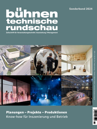 Cover der Ausgabe: Bühnentechnische Rundschau Jahrgang 118 (2024), Heft Sonderband-2024
