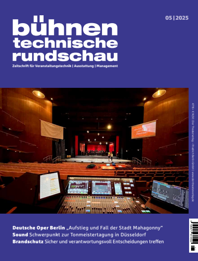 Cover of Volume: Bühnentechnische Rundschau Volume 119 (2025), Edition 5