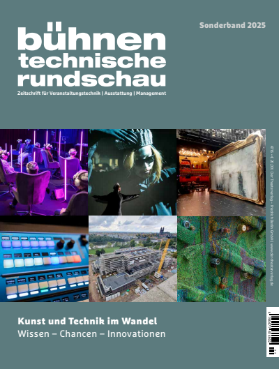Cover der Ausgabe: Bühnentechnische Rundschau Jahrgang 119 (2025), Heft Sonderband-2025