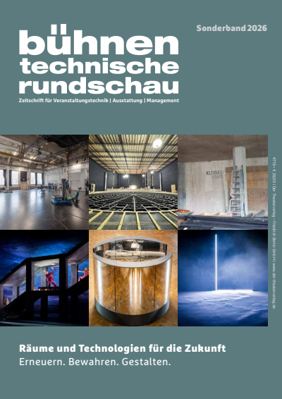 Cover of Volume: Bühnentechnische Rundschau Volume 120 (2026), Issue Sonderband-2026