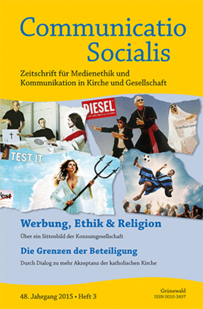 Cover of Volume: Communicatio Socialis (ComSoc) Volume 48 (2015), Edition 3