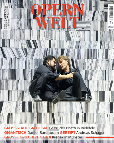 Cover der Ausgabe: Opernwelt Jahrgang 63 (2022), Heft 11
