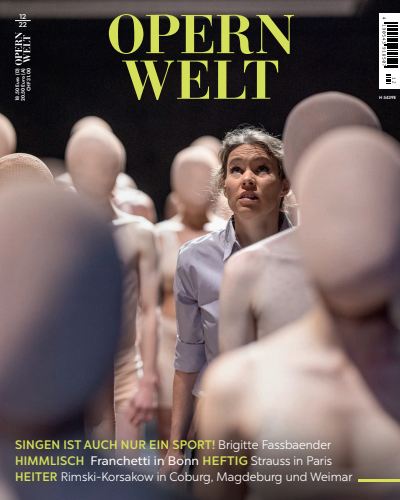 Cover der Ausgabe: Opernwelt Jahrgang 63 (2022), Heft 12