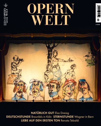 Cover der Ausgabe: Opernwelt Jahrgang 63 (2022), Heft 2
