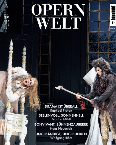 Cover der Ausgabe: Opernwelt Jahrgang 63 (2022), Heft 3