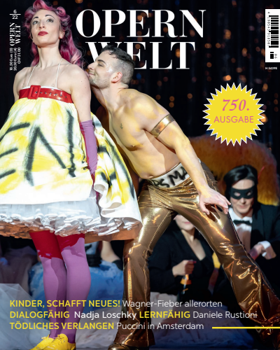 Cover der Ausgabe: Opernwelt Jahrgang 63 (2022), Heft 6