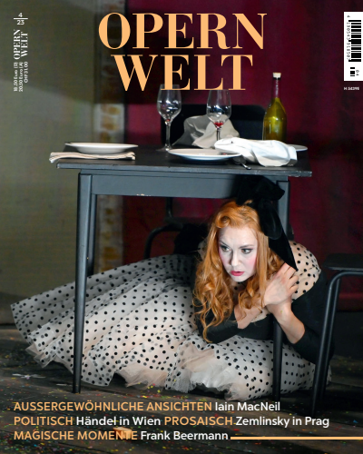 Cover der Ausgabe: Opernwelt Jahrgang 64 (2023), Heft 4