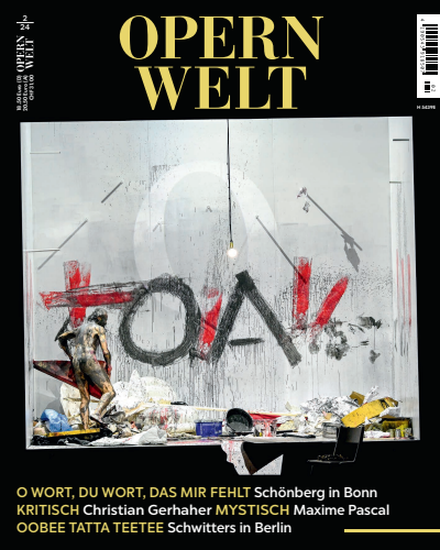 Cover der Ausgabe: Opernwelt Jahrgang 65 (2024), Heft 2