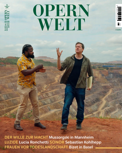 Cover der Ausgabe: Opernwelt Jahrgang 65 (2024), Heft 3