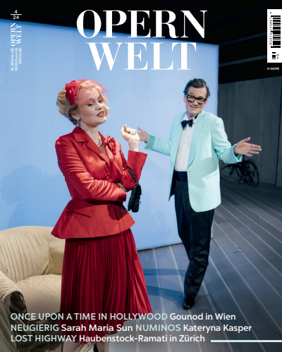 Cover der Ausgabe: Opernwelt Jahrgang 65 (2024), Heft 4