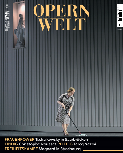 Cover der Ausgabe: Opernwelt Jahrgang 65 (2024), Heft 6