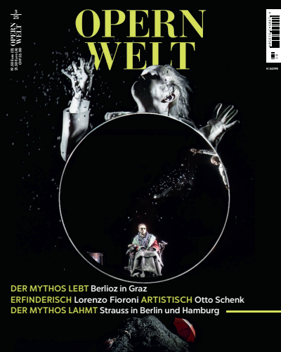 Cover der Ausgabe: Opernwelt Jahrgang 66 (2025), Heft 3