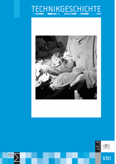 Cover of Volume: TG Technikgeschichte Volume 79 (2012), Edition 2