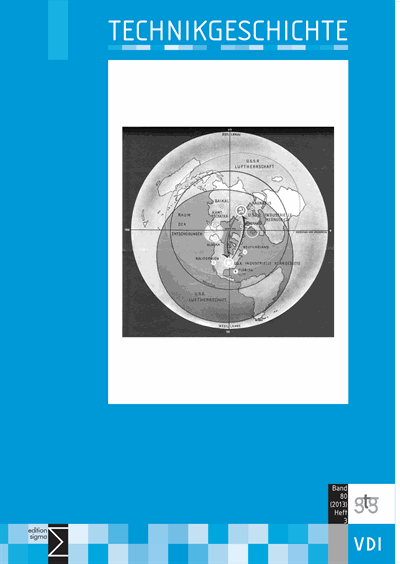 Cover of Volume: TG Technikgeschichte Volume 80 (2013), Edition 3
