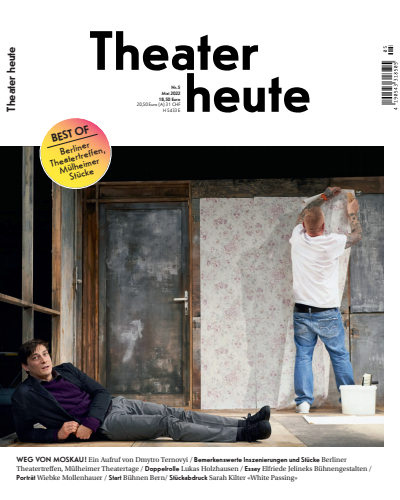 Cover der Ausgabe: Theater heute Jahrgang 63 (2022), Heft 5