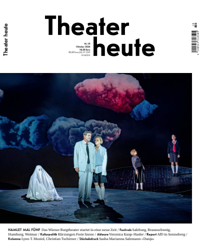 Cover of Volume: Theater heute Volume 65 (2024), Edition 10