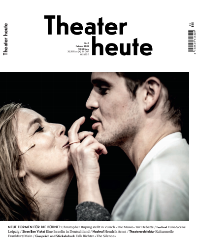 Cover der Ausgabe: Theater heute Jahrgang 65 (2024), Heft 2