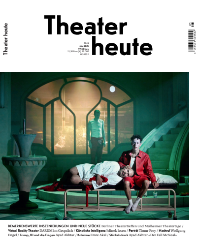 Cover der Ausgabe: Theater heute Jahrgang 66 (2025), Heft 5