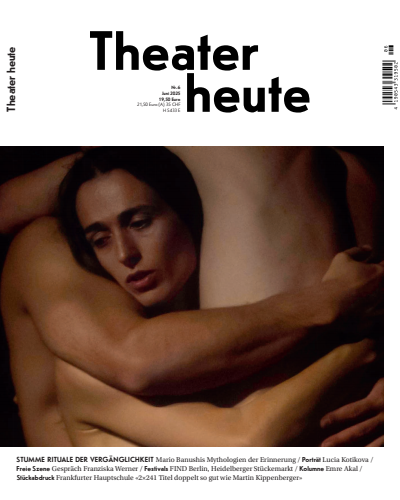 Cover der Ausgabe: Theater heute Jahrgang 66 (2025), Heft 6