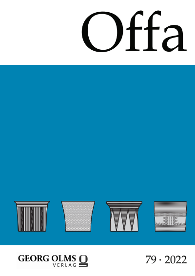 Cover of Volume: Offa Volume 79 (2022), Edition 79