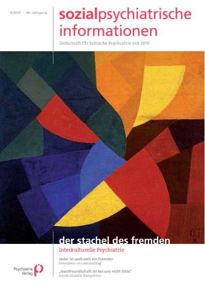 Cover of Volume: Sozialpsychiatrische Informationen Volume 40 (2010), Edition 4